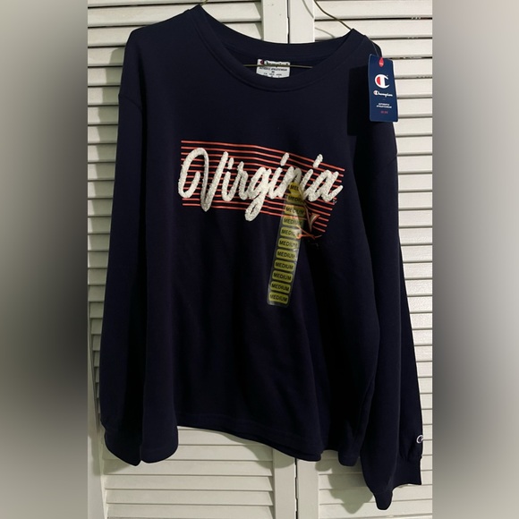 NEW Champion Woman’s UVA University of Virginia Pullover Sweatshirt size Medium - Picture 1 of 5